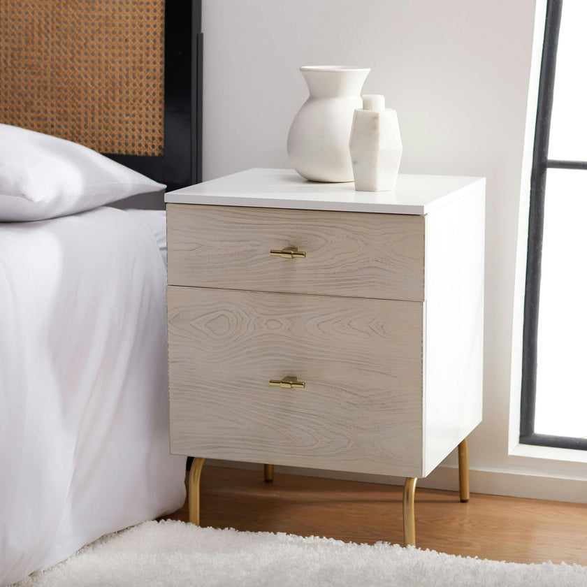 Genevieve 2-Drawer Nightstand