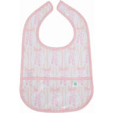 The Wipe It Bib in Ballet