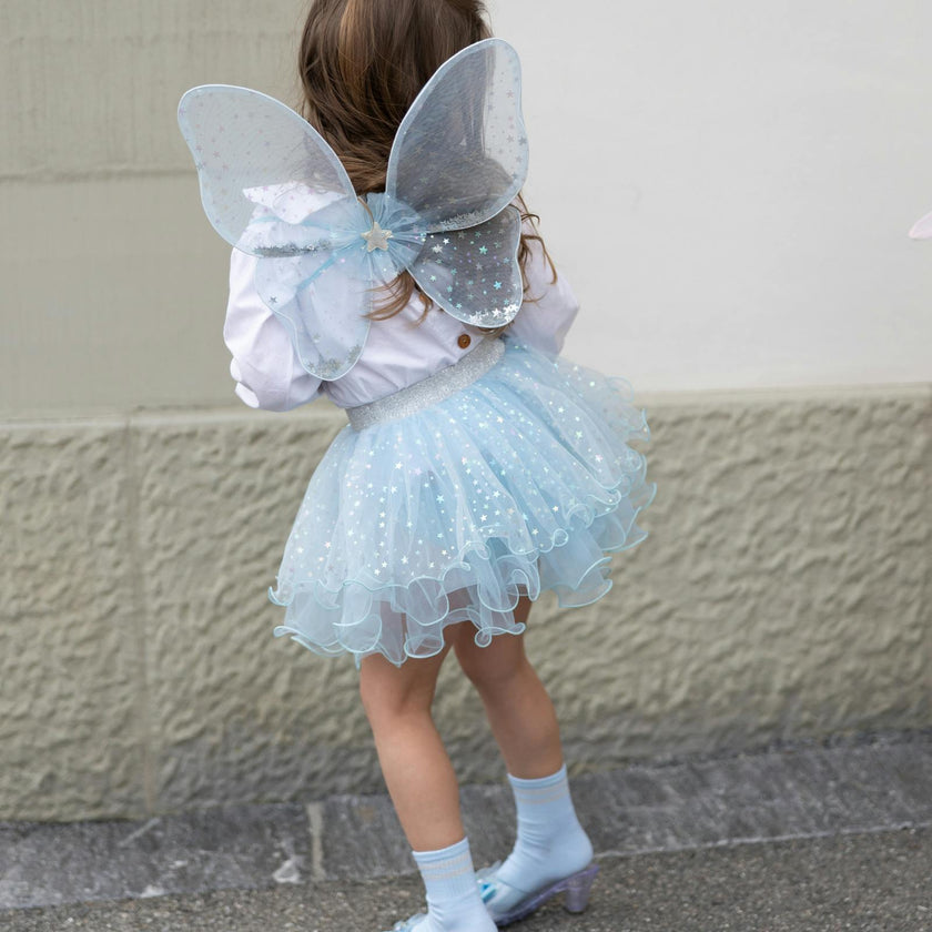 Iridescent Celestrial Fairy Wings, Tutu, Wand