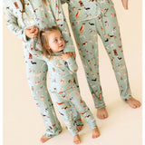 Posh Puppies Men's Luxe Pajama Pant Set
