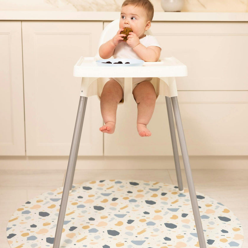 Catch All Mat for Mealtime & Playtime Mess