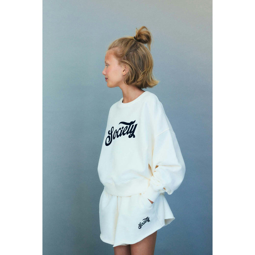 Mazus Teen Short  Ecru