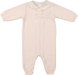 Diamond Lattice Knit Longall Pink