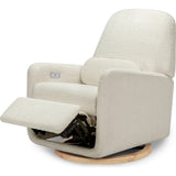 Arc Electronic Recliner and Swivel Glider in Boucle with USB port