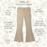 FIORELLA 4-Pack Flare Legging
