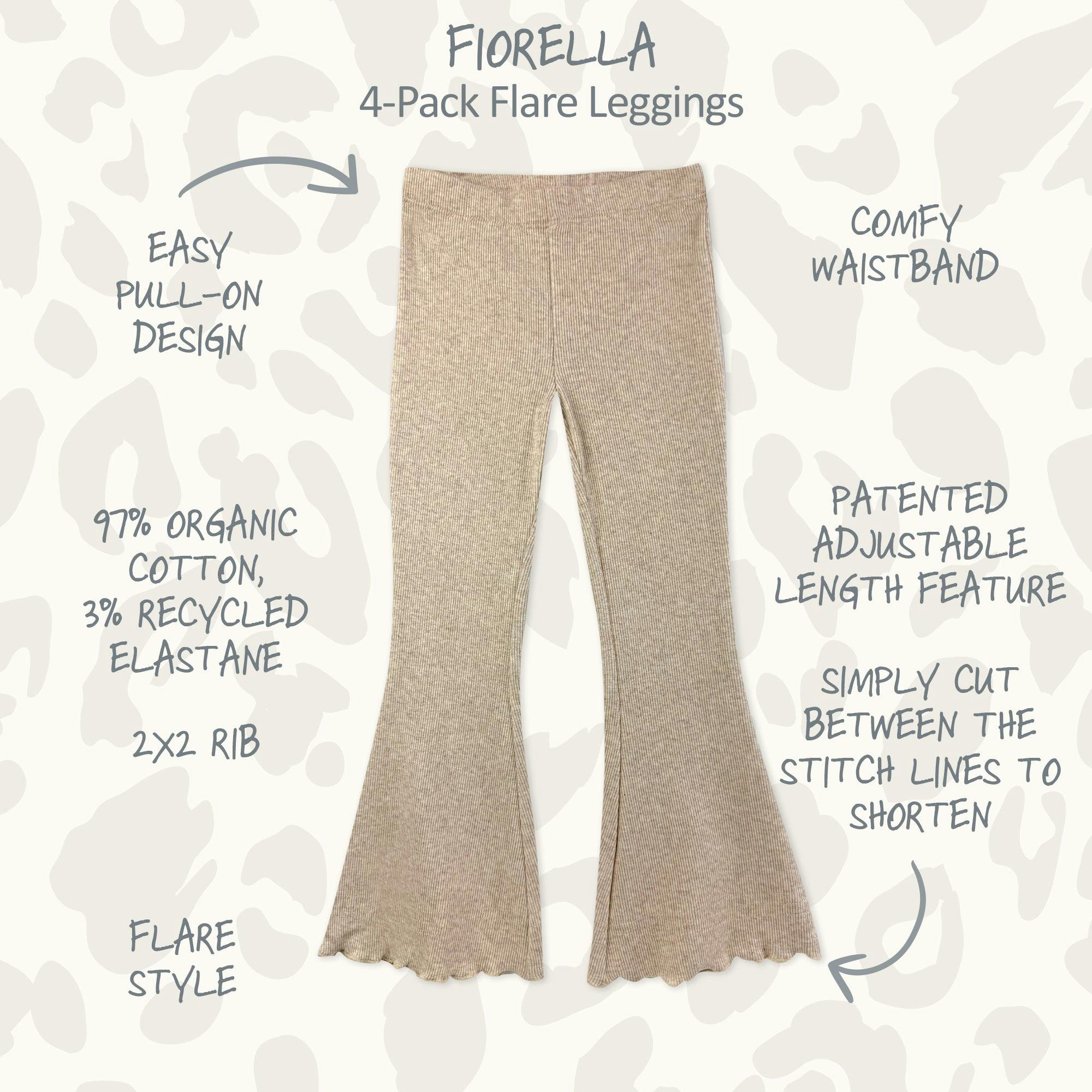 FIORELLA 4-Pack Flare Legging