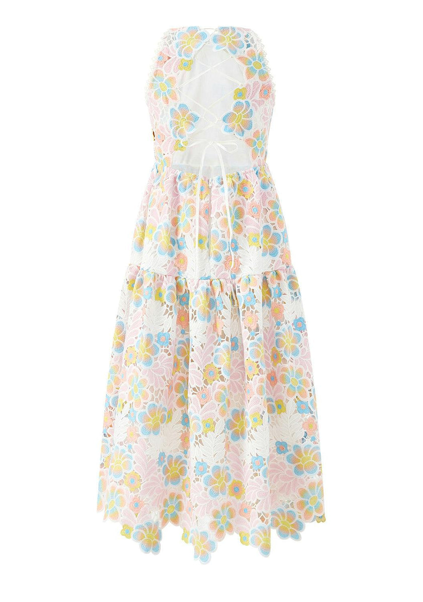 Diana Embroidered Maxi Dress