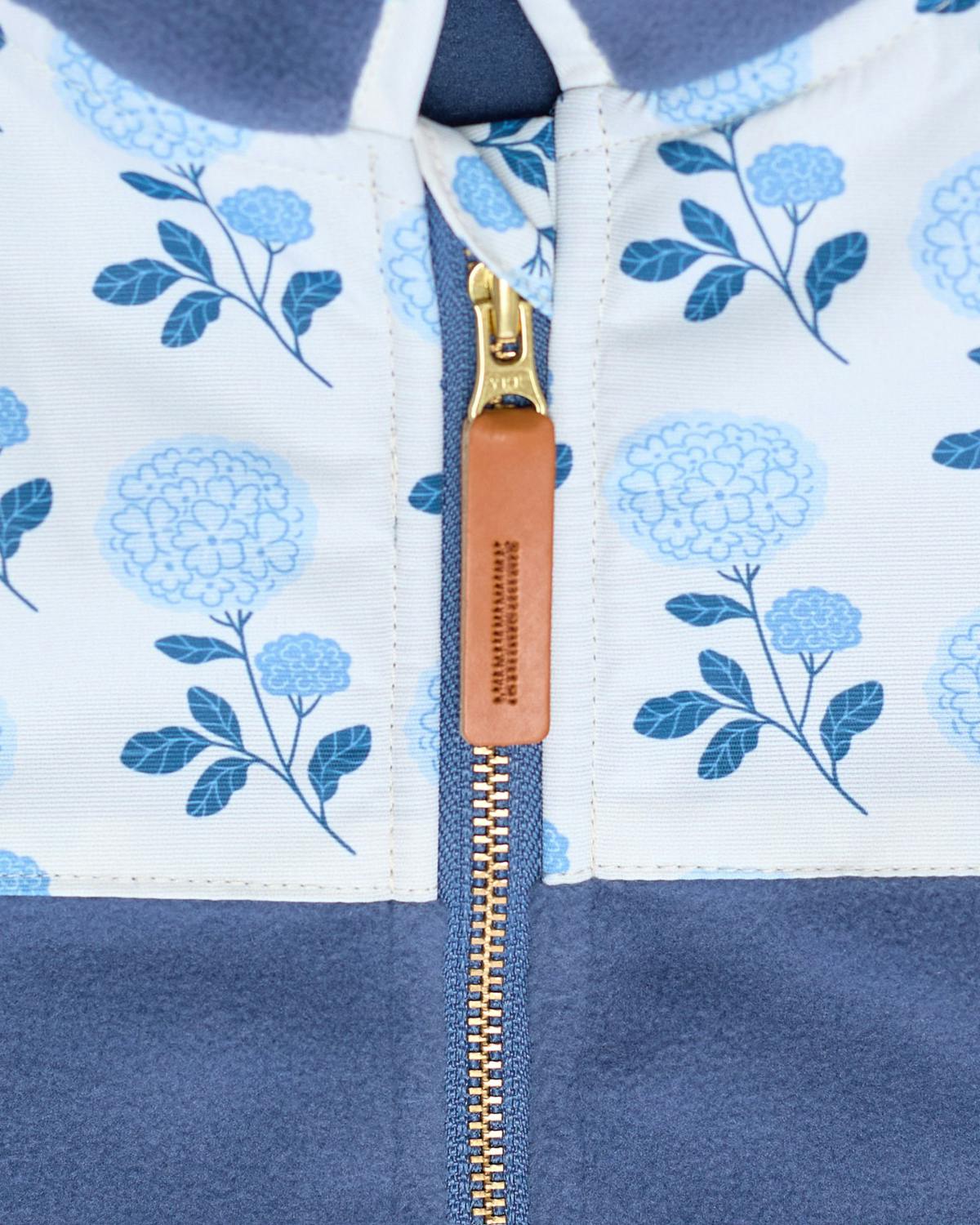 Kids Hydrangea Fleece Jacket