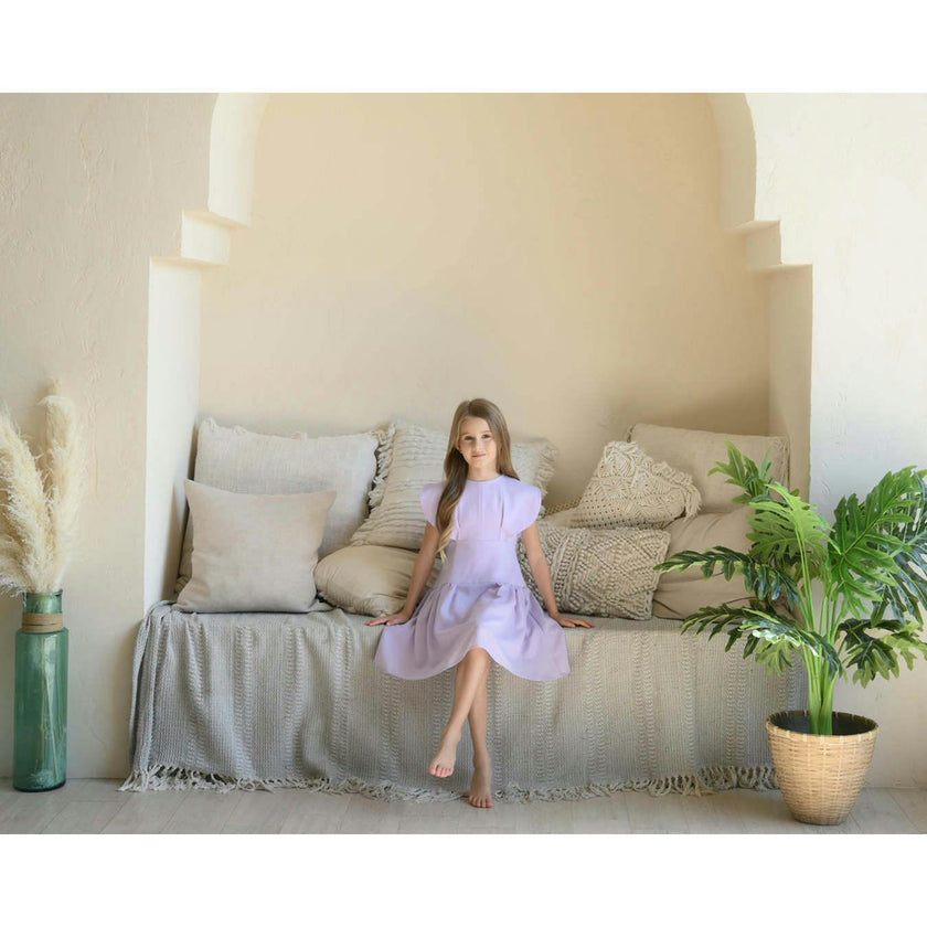 Rosalie dress (ivory)