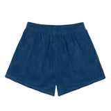 women's newport navy french terry shorts