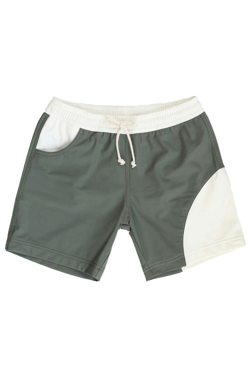 William Swim Shorts Sage And Ivory