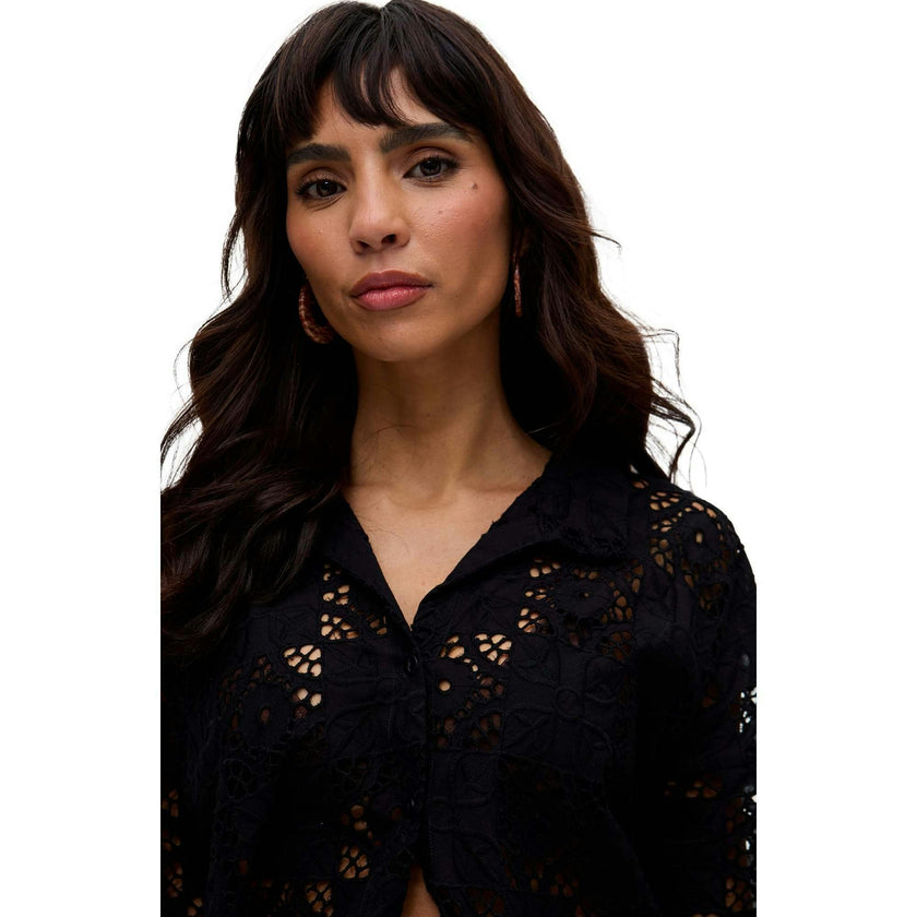 Shelli All Over Broderie Anglaise Shirt