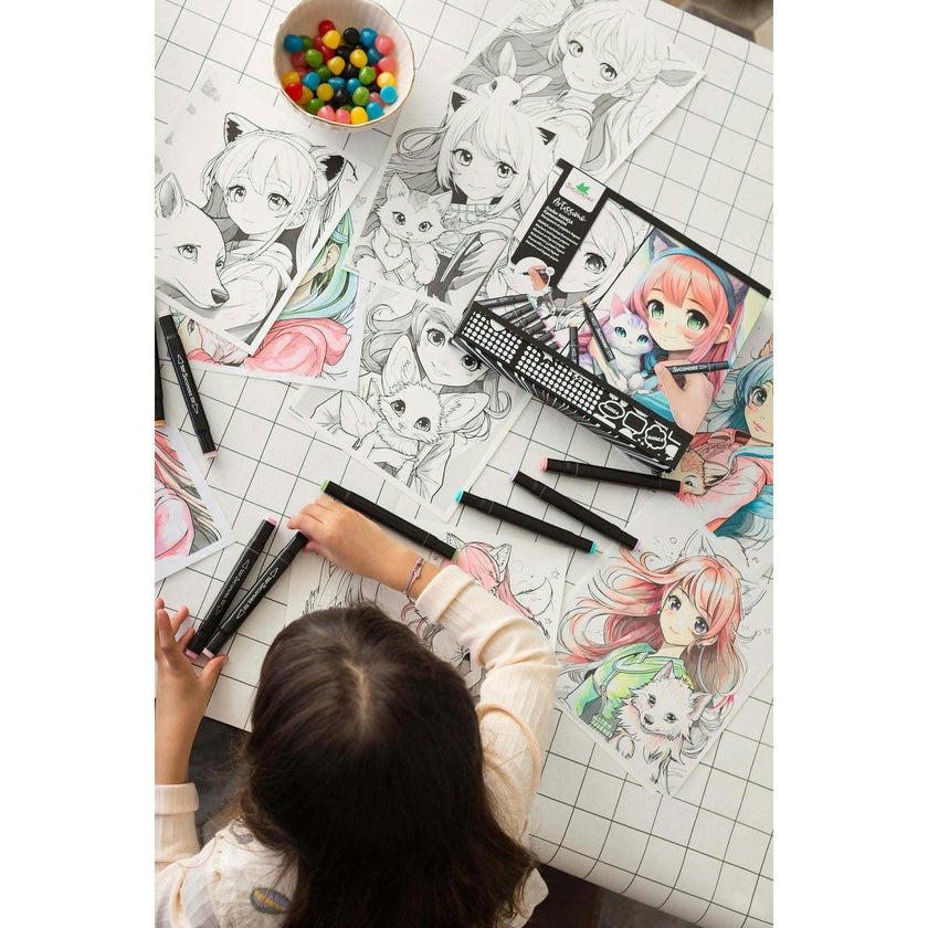 Manga - Layout And Markers - Kemonomimi - 10y+