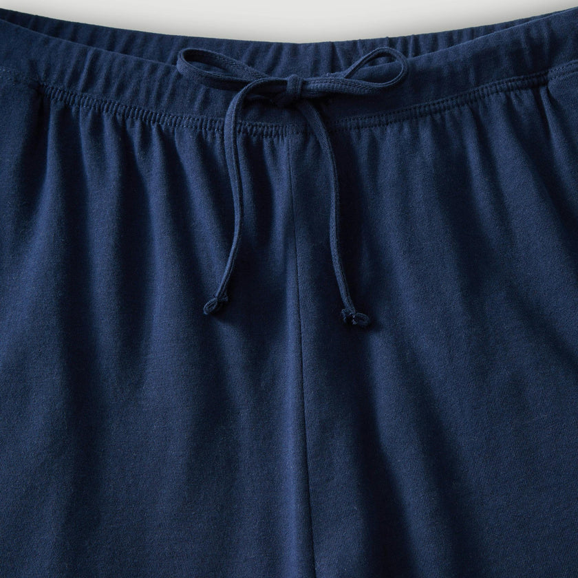 The Olivia Pima Short Set in Navy