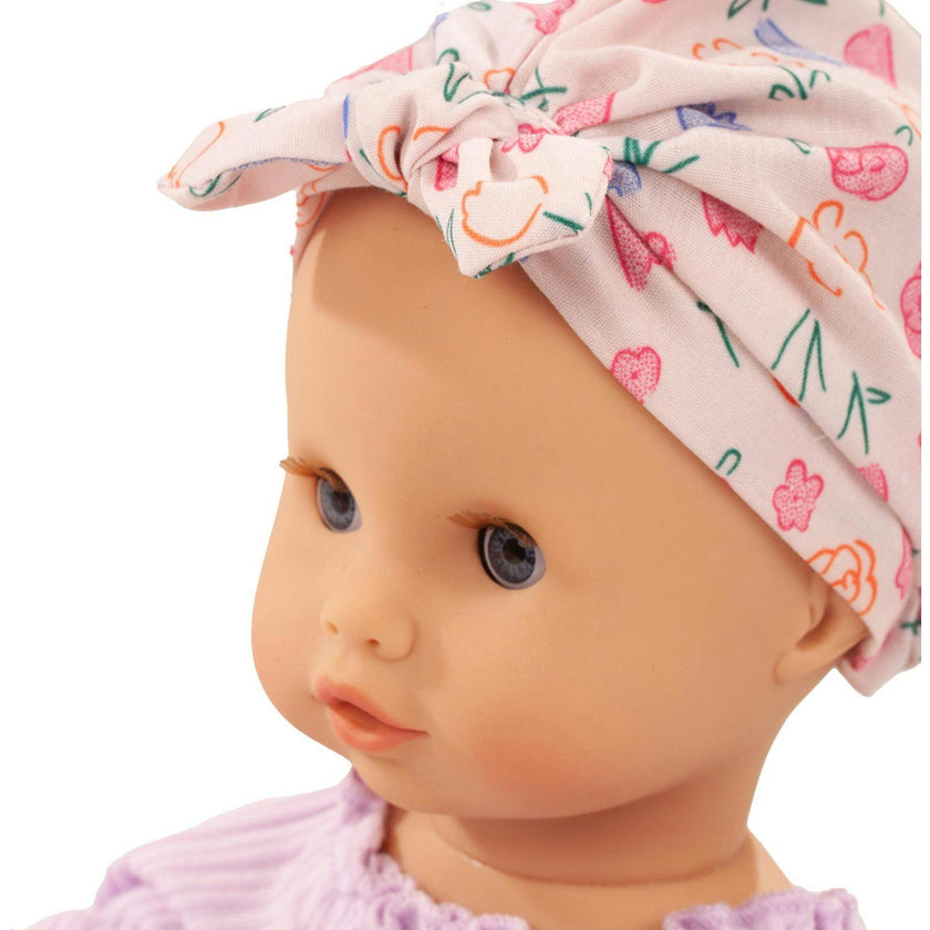 Sleepy Aquini Girl BliBlaBlume 13" All Vinyl Drink & Wet Bath Baby Doll with Bathtub and Accessories