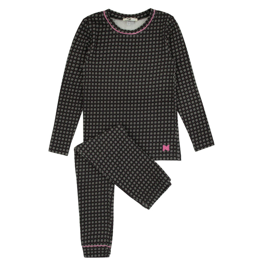 Bamboo Pattern Loungewear Set, Girls