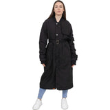 BOMBERS ORIGINAL Audrey Classic Trench Coat - Black