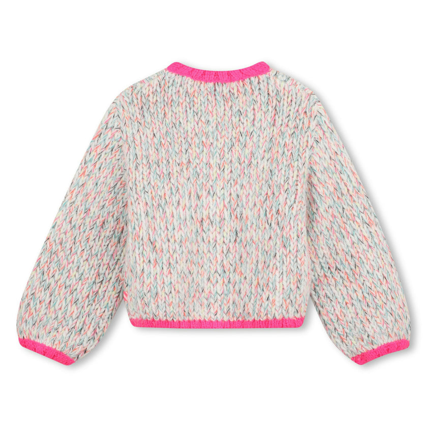 Multicolor Knit Cardigan