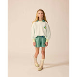 Organic Weekend Sweatshirt in Sky Blue