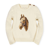 Organic Horse Intarsia Sweater