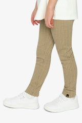Jacquard Leggings Sage Green
