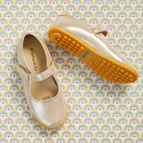 Bare Mary Jane | Talc Leather