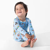 PAW Patrol: Varsity Blue Bamboo Convertible Footie