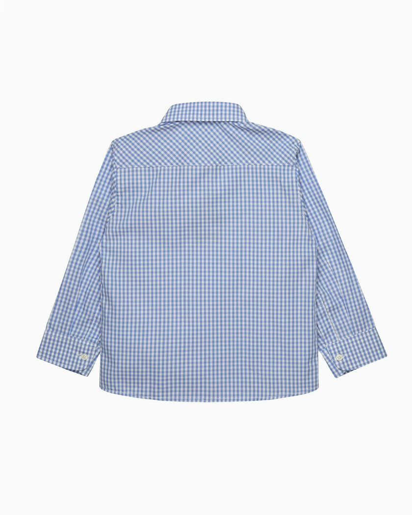 Thomas Shirt in Blue Gingham