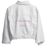 Baby & Kids Back Embroidery Denim Jacket