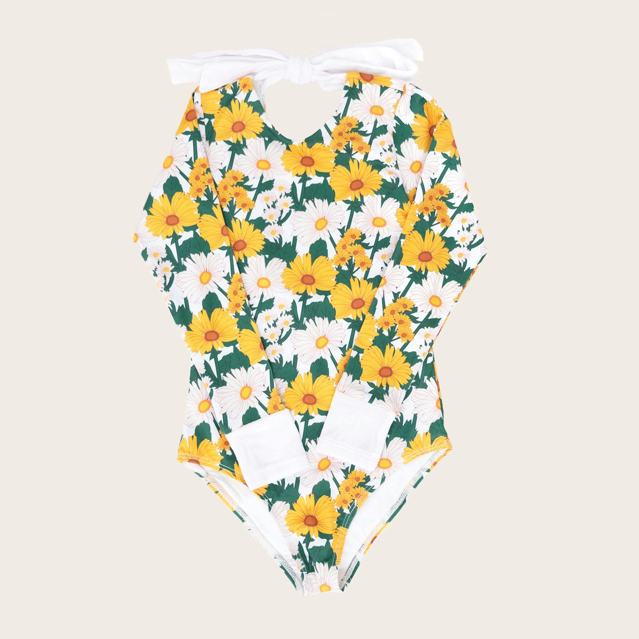 Hamptons Floral One Piece Long Sleeve
