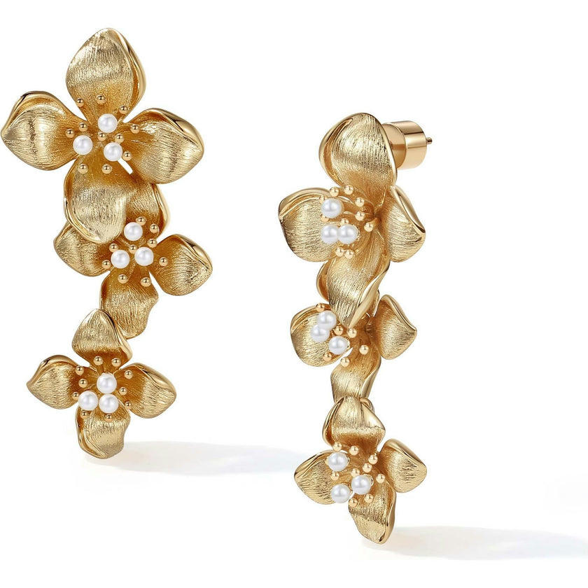 Iris Blossom Earrings
