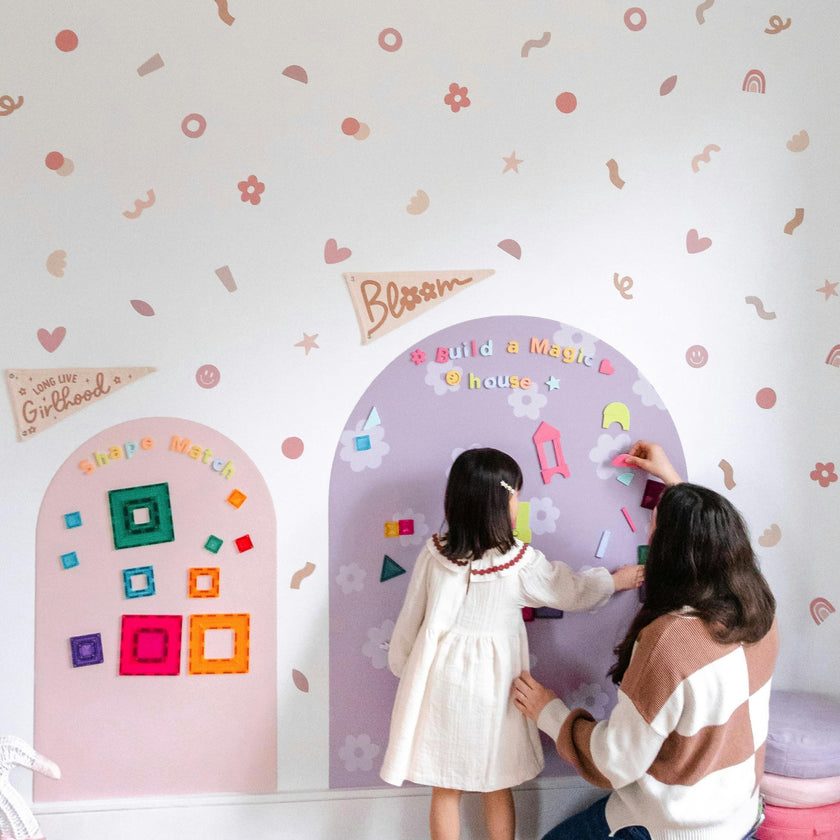 Peel & Stick Fabric Wall Stickers