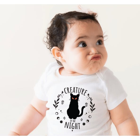graphic tee | creature of the night