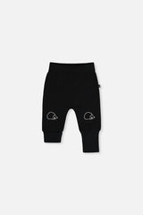 Two Pack Organic Cotton Evolutive Pants Brown Cinnamon