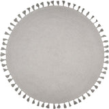 Josephine Hand-Woven Tassel Braided Round Rug