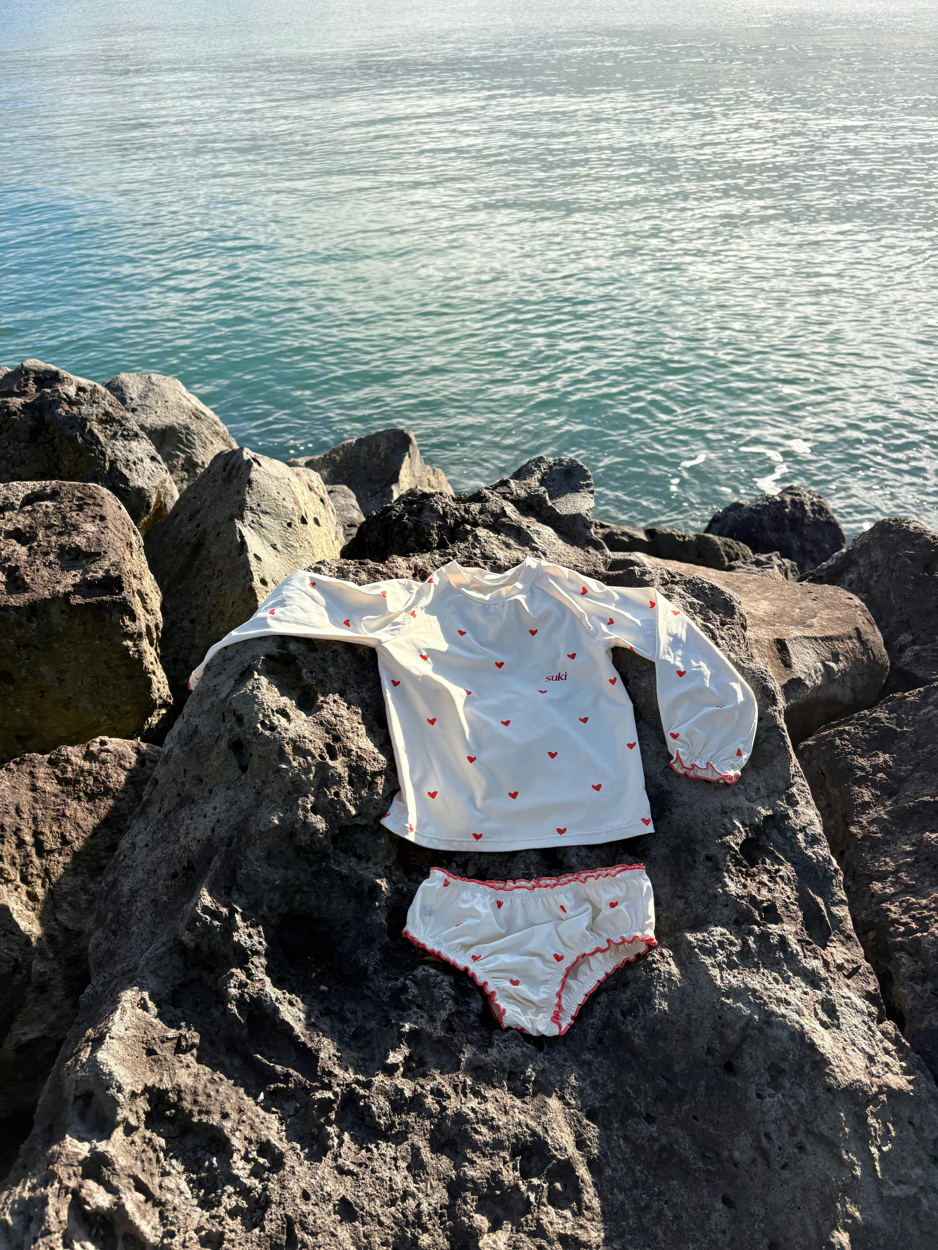 Ruby Rashie Set - Little Love