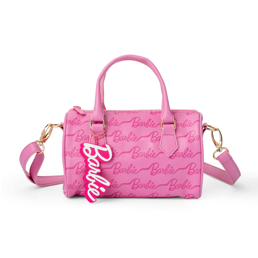 Barbie™ Ribbon Script Kids Mini Duffle Handbag