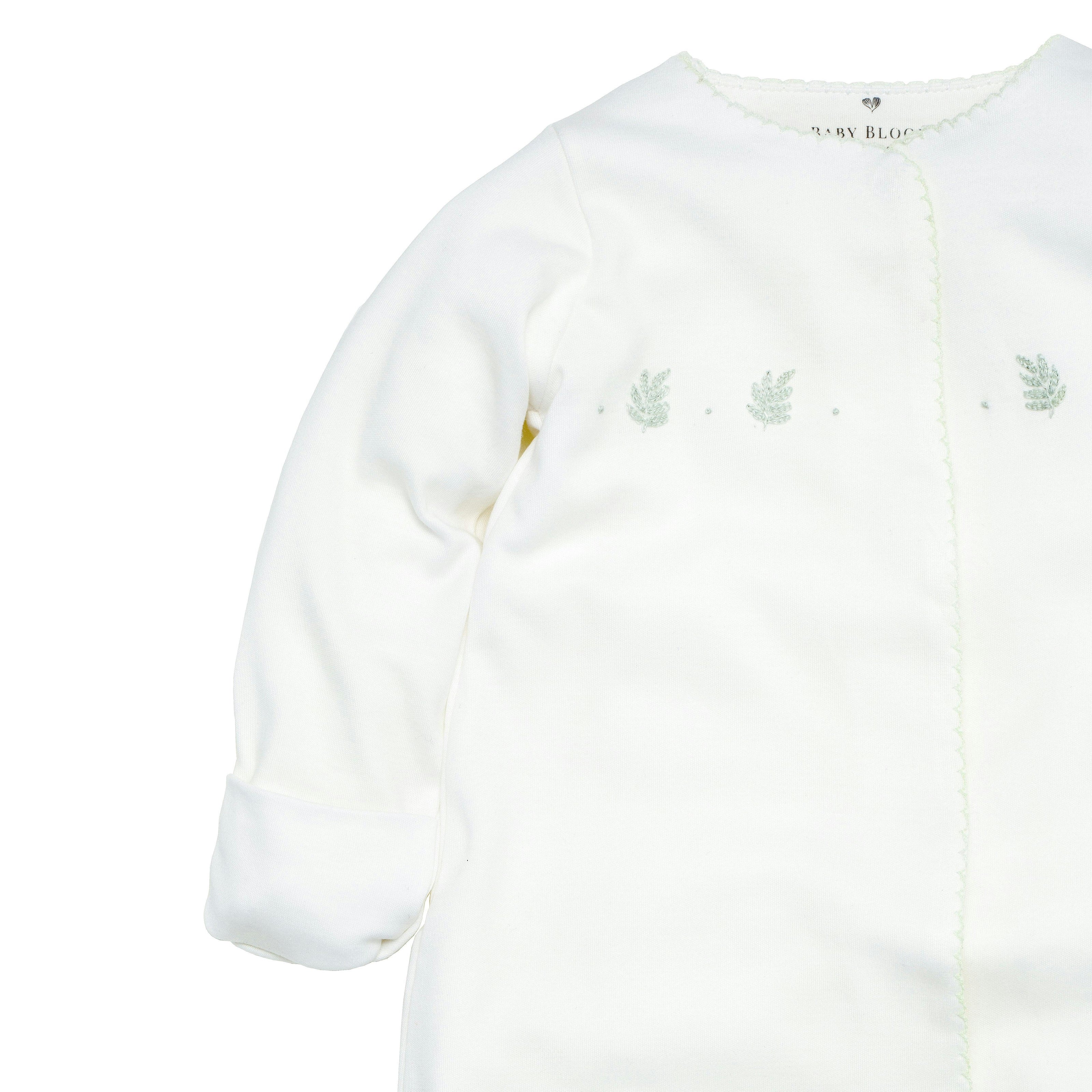 Organic Pima Gown Palm Sage