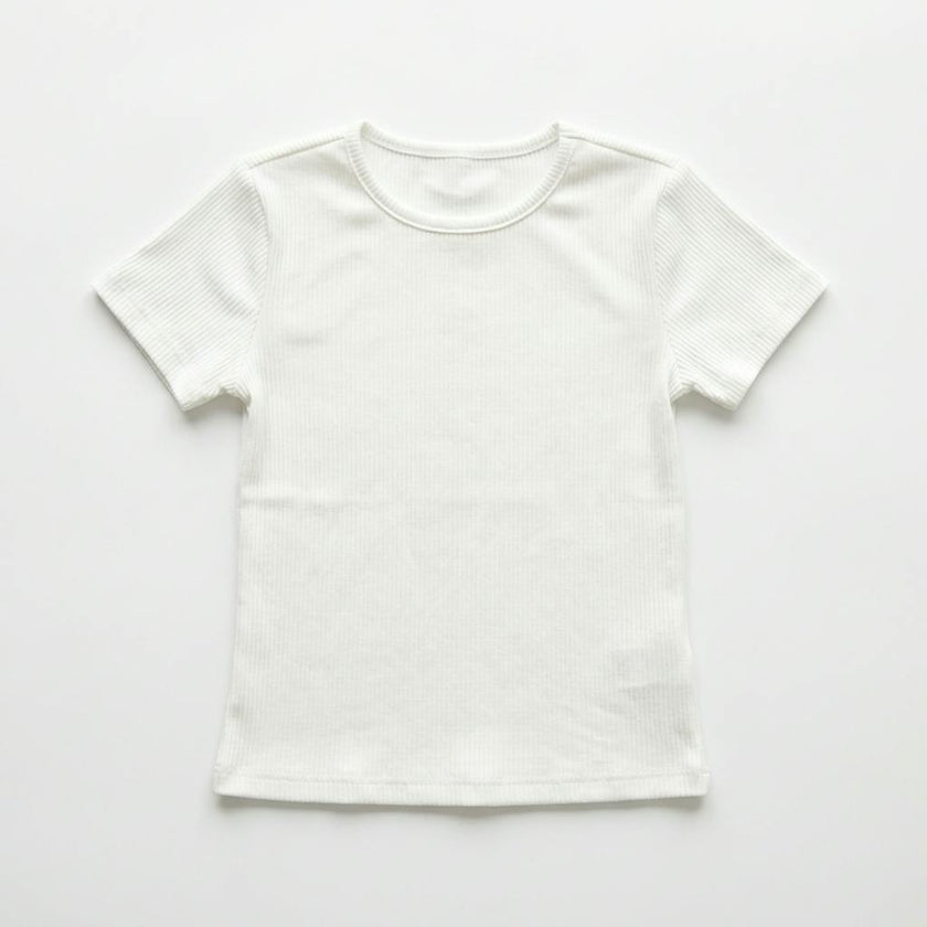 Girls Ribbed T-Shirt