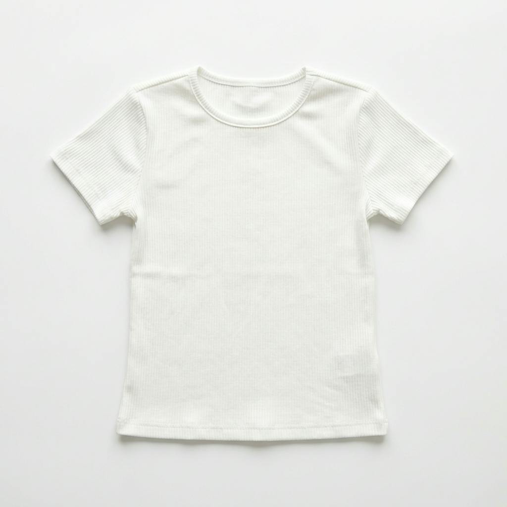 Girls Ribbed T-Shirt