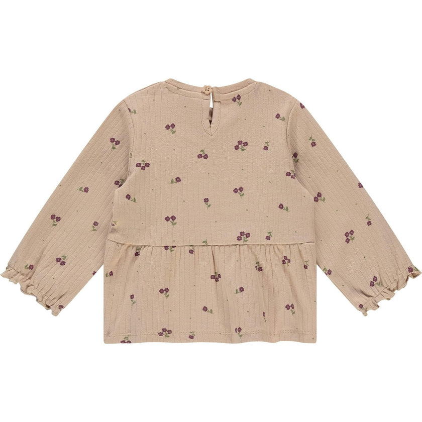 Tiered Floral Top