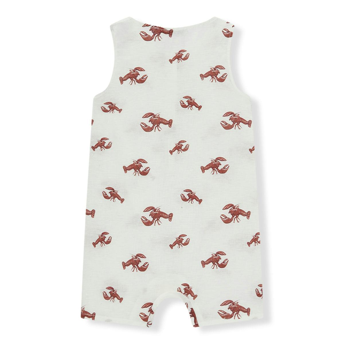 Cream Lobster Tank Top Shortall
