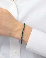 Malachite Bead Bracelet
