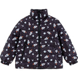 Blake Reversible Down Puffer, Black