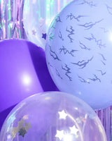 Kpop Party Balloons - 24 purple latex balloons