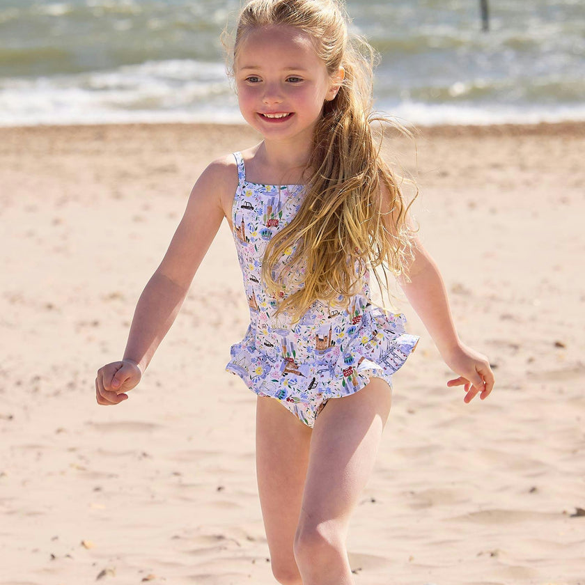 London Peplum Swimsuit