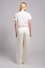 LARA CREW T-SHIRT | WHITE