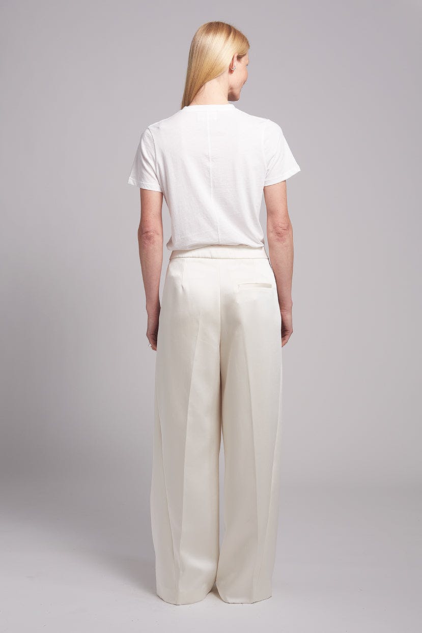 LARA CREW T-SHIRT | WHITE