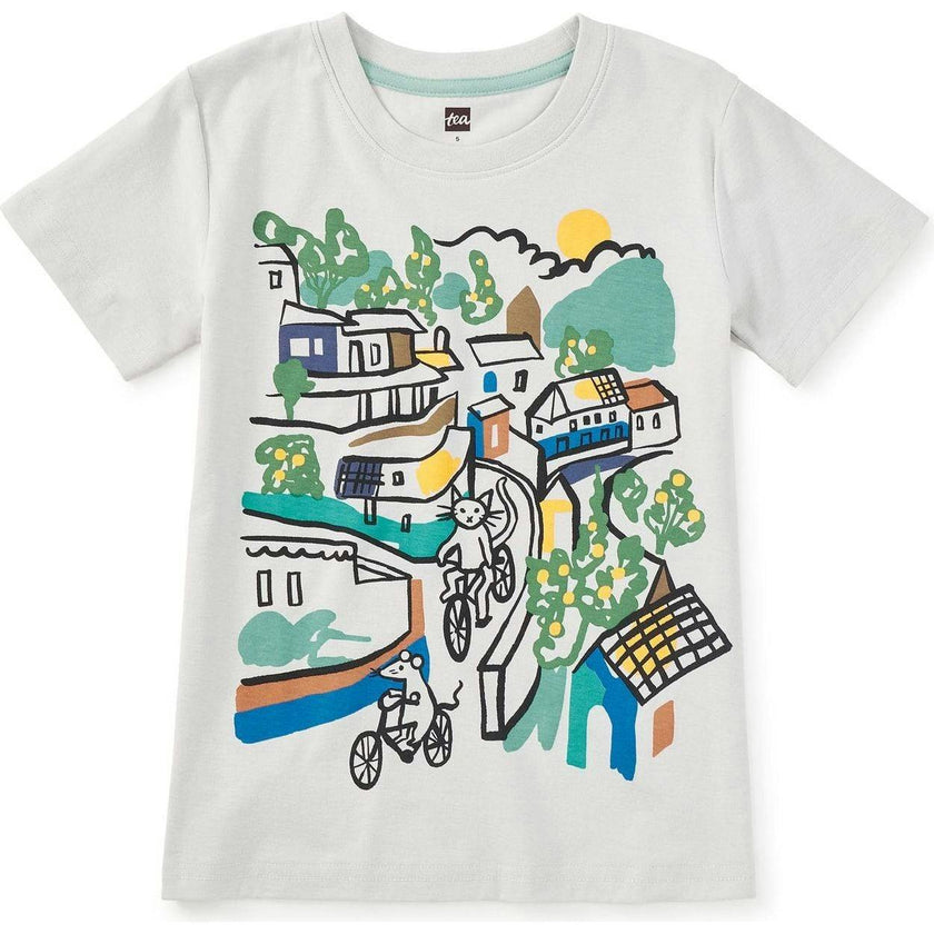 Hills Of AndalucíA Graphic Tee, Blue