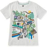 Hills Of AndalucíA Graphic Tee, Blue